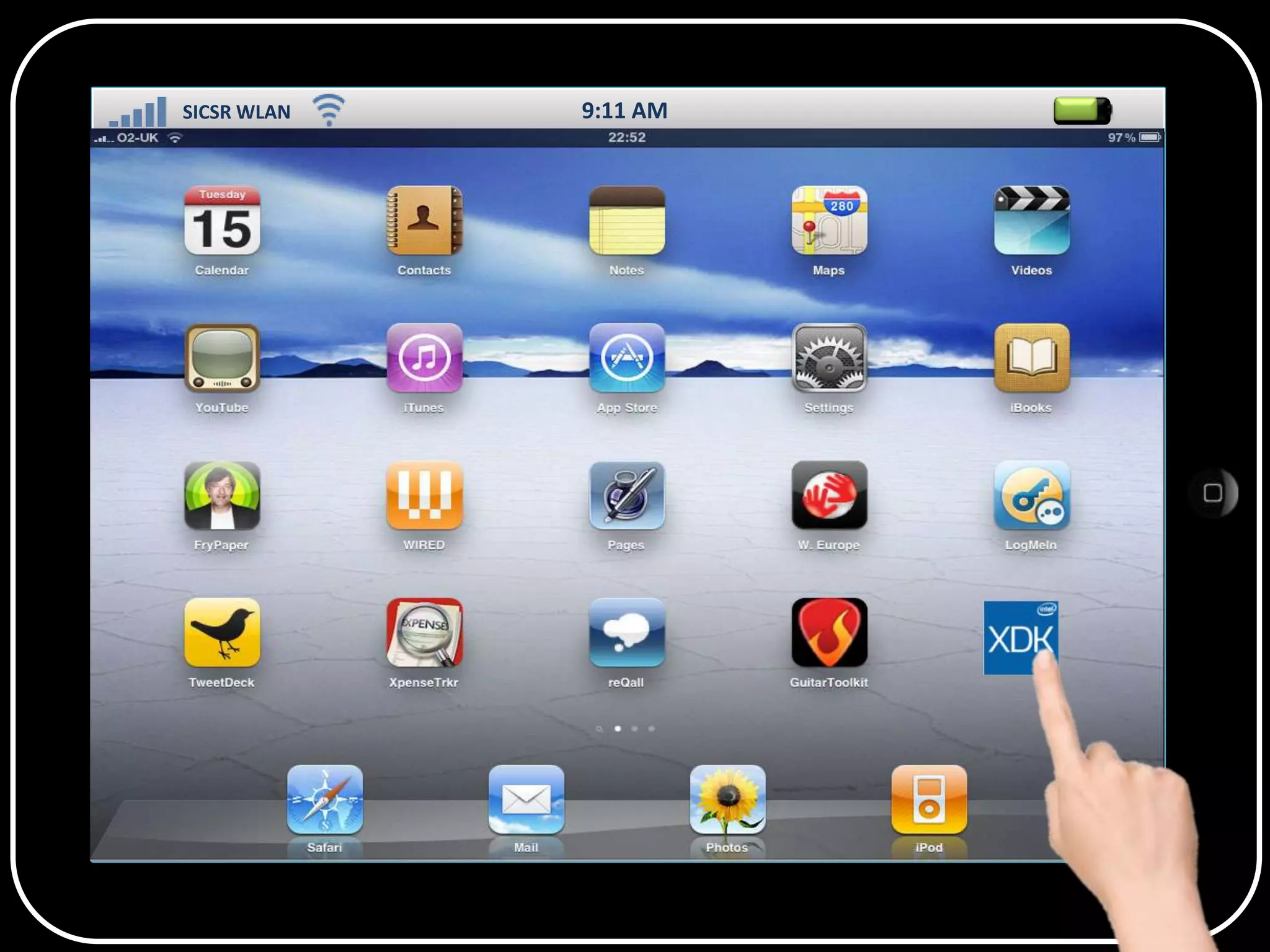 SICSR WLAN

9:11 AM

SS

 