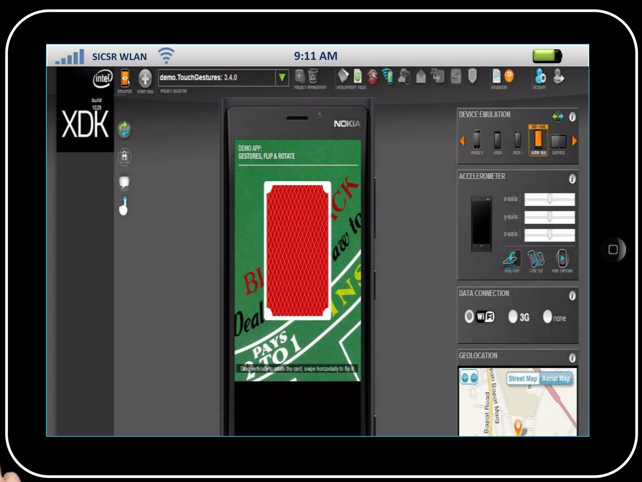 SICSR WLAN

9:11 AM

SS

 