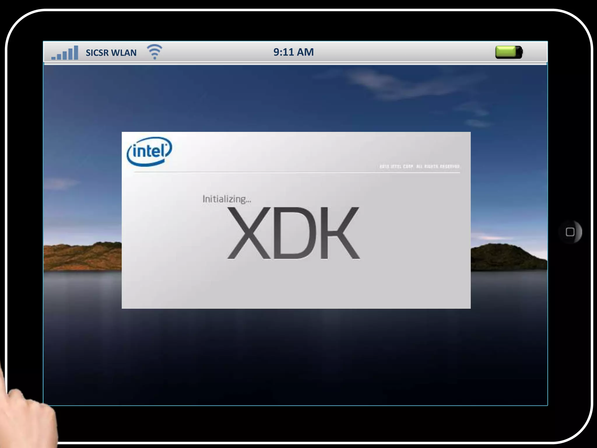 SICSR WLAN

9:11 AM

SS

 