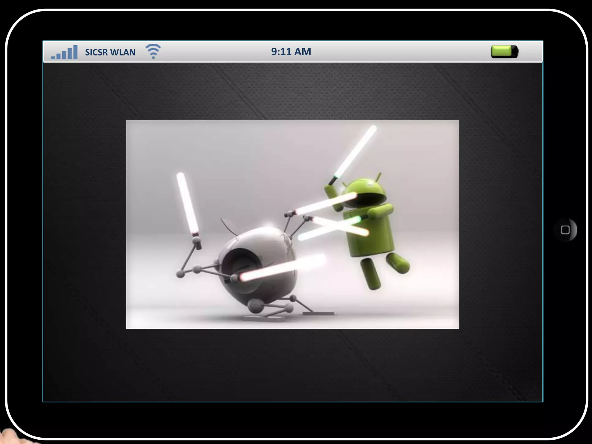 SICSR WLAN

9:11 AM

SS

 