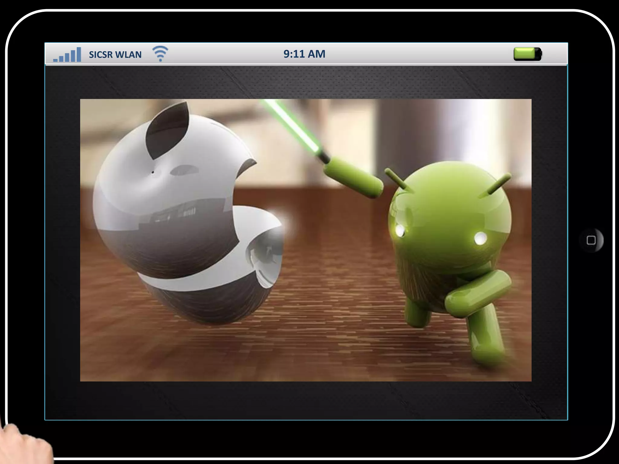 SICSR WLAN

9:11 AM

SS

 