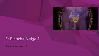 @xebiconfr #xebiconfr
Qui est le plus beau…. ?
Et Blanche Neige ?
 