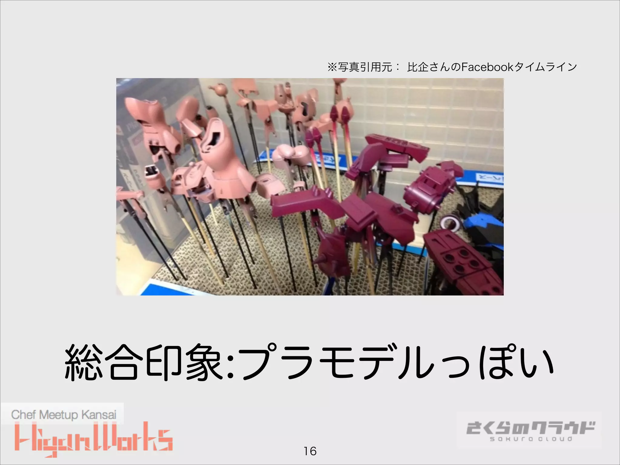 ※写真引用元： 比企さんのFacebookタイムライン

総合印象:プラモデルっぽい
16

 