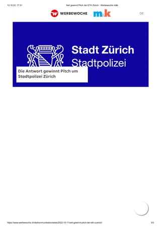 Xeit gewinnt Pitch der ETH Zürich - Werbewoche m&k.pdf