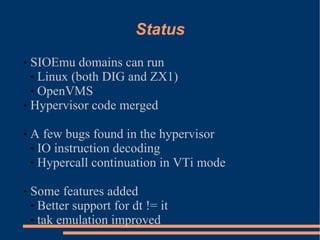 XS Boston 2008 Self IO Emulation