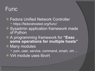 Xen Summit 2008 Tokyo - Operating Xen domains through LL(Perl/Python) with libvirt