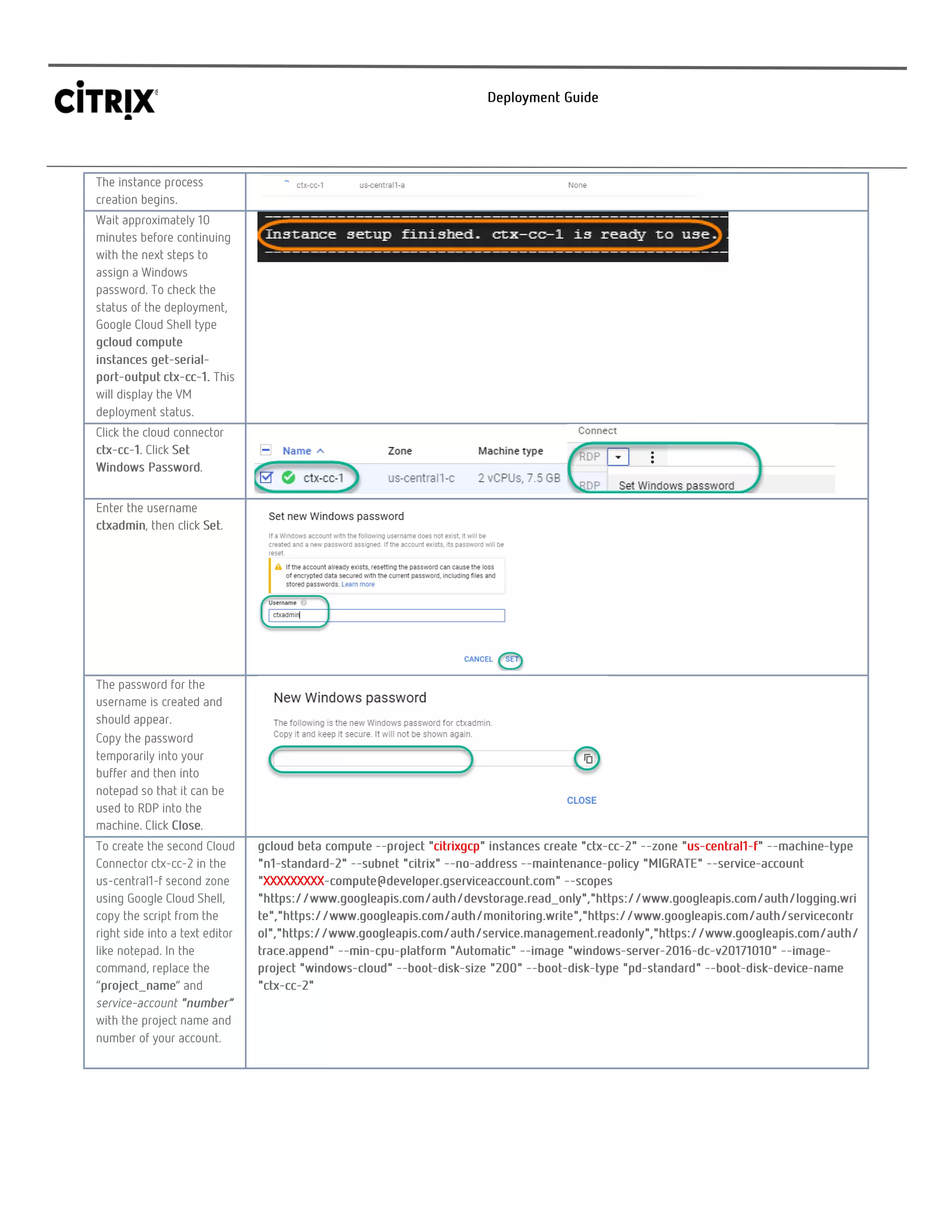 XenApp on Google Cloud Deployment Guide