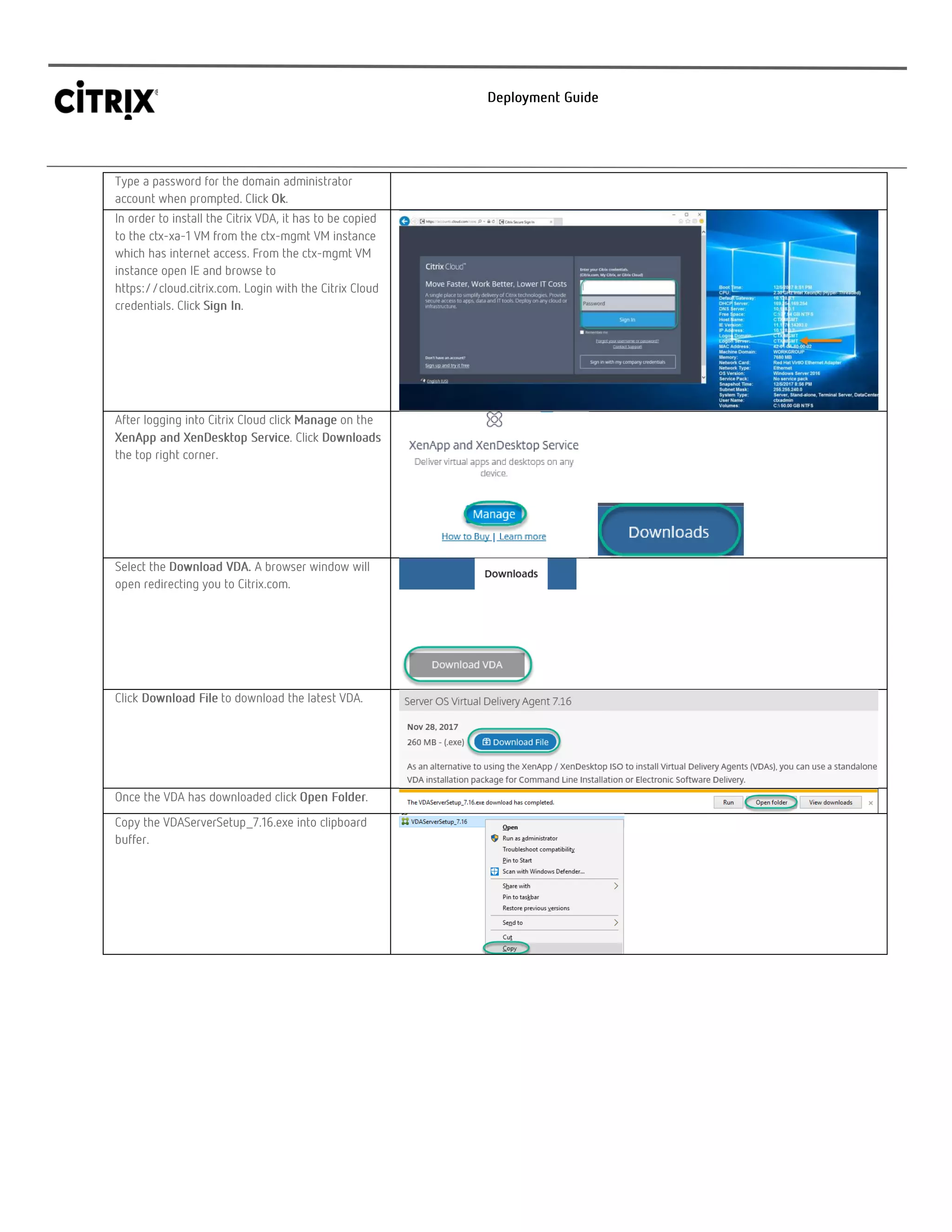 XenApp on Google Cloud Deployment Guide