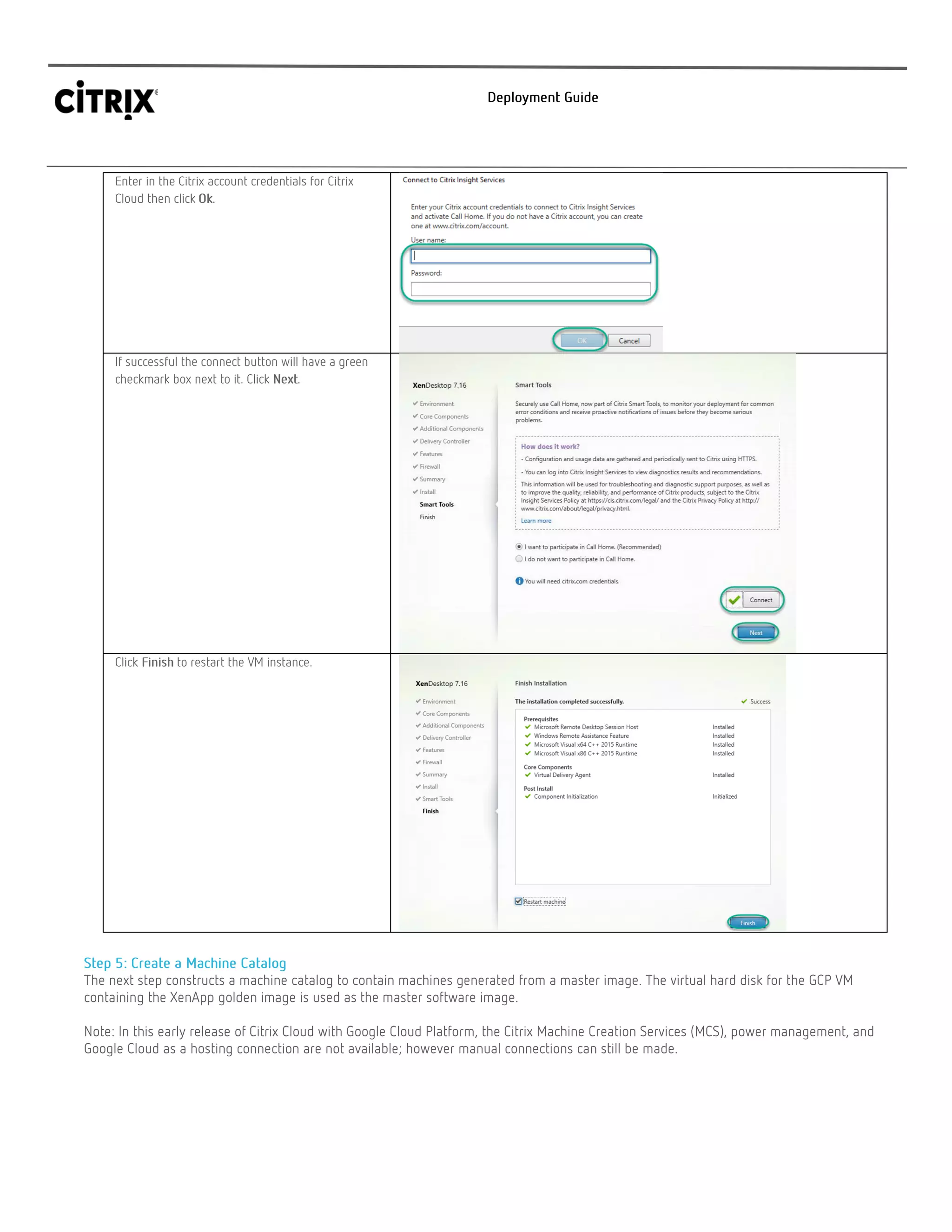 XenApp on Google Cloud Deployment Guide