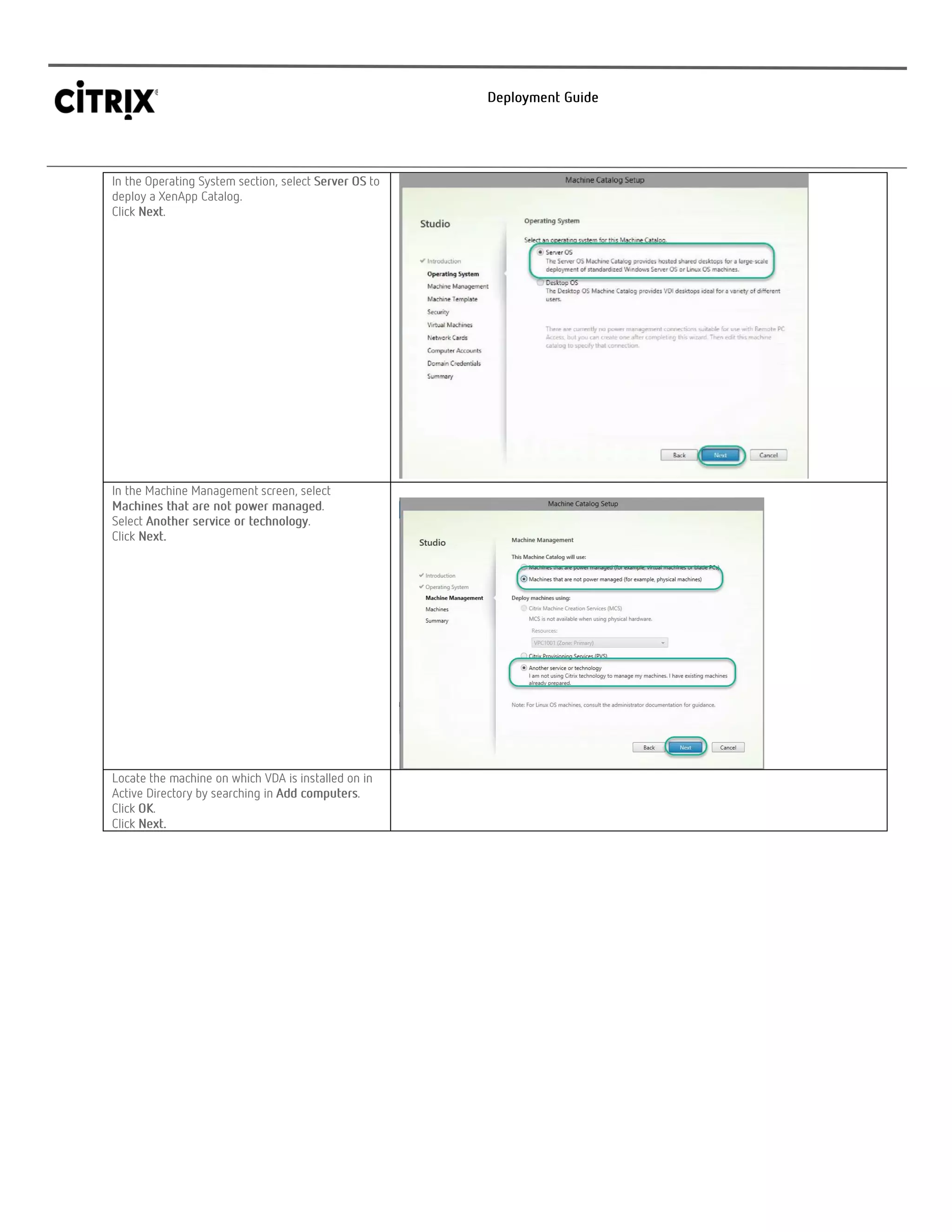 XenApp on Google Cloud Deployment Guide