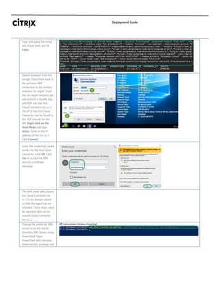 XenApp on Google Cloud Deployment Guide