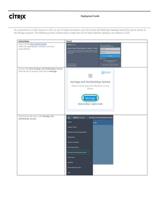 XenApp on Google Cloud Deployment Guide