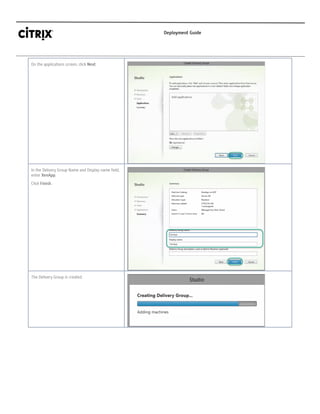 XenApp on Google Cloud Deployment Guide