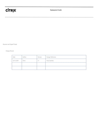 XenApp on Google Cloud Deployment Guide