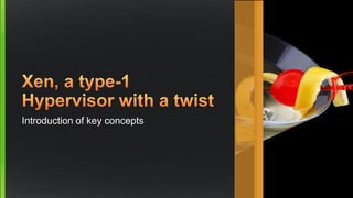 Introduction of key concepts
 