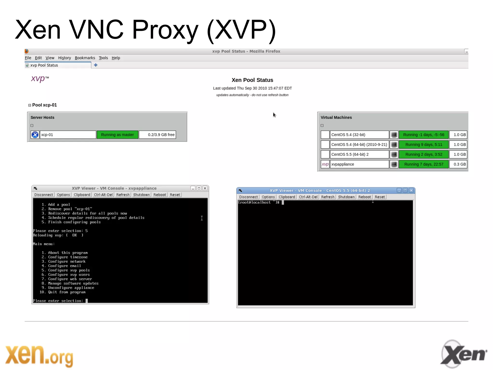 Xen VNC Proxy (XVP)
 