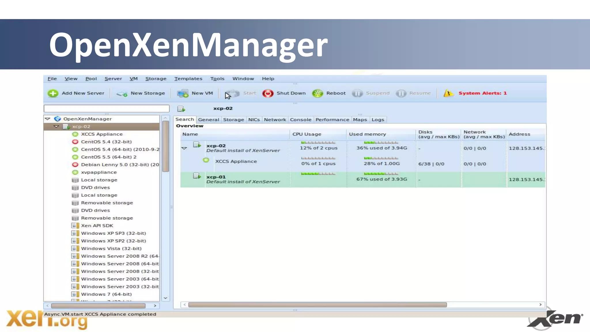 OpenXenManager
 