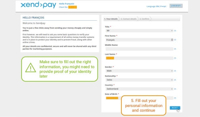 How To Send Money With Xendpay A Step By Step Guide By Www Tawipay - choose what s appropriate for you 6