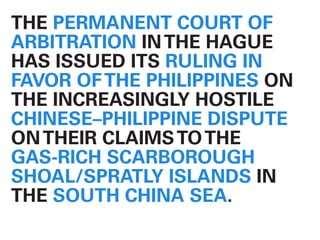 Will South China Sea Ruling Affect Global Trade? | PDF