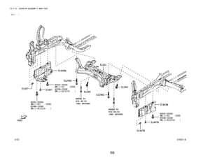 168
FIG.51-52 SUSPENSION CROSSMEMBER & UNDER COVER
(2111- )
514031-B
REFER TO
FIG
(PNC 48068M)
REFER TO
FIG
(PNC 48069H)
48-02
48-02
51201
51448A
51449A
51467
51467
51467B
51467B
51296C
51296C
51296
51296
90041-05546
9004A-10248
90041-05546
9004A-10248
90041-05546
9004A-10248
 
