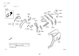 216
FIG.61-51 SIDE MEMBER
(2111-2210)
REAR,LH ILLUST NO. 4 OF 5
617056
61232
61504B
61638A
61732B
61736A
61628D
61236C
61622A
61632A
61769E
61646B
57-52
61612
61608H
61706
61746A
61606A
61604E
61248D
61718A
61626F
61624A
68982A
61666J
 