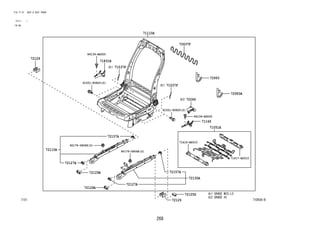 268
FIG.71-51 SEAT & SEAT TRACK
(2111- )
FR RH
71D938-B
91551-80820(2)
91551-80820(2)
72129A
72129A
72129
71051A
72637F
71417-B2010
90179-08068(3)
71165
72266
71537F
84139-BZ020
71831B
84139-BZ020
71416-BZ010
72993
72993A
71537F
71110A
72157A
72129
72125S
72127A
72130A
72110A
72157A
72127A
90179-08068(3)
 