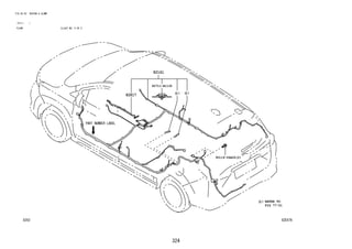 324
FIG.82-02 WIRING & CLAMP
(2111- )
FLOOR ILLUST NO. 5 OF 5
82E676
REFER TO
FIG
82161
82817
82711-B1130
90119-06A06(2)
77-51
 