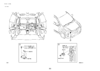 353
FIG.84-21 AIR BAG
(2111-2210)
84N322-A
REFER TO
FIG
(PNC 53701)
53-55
89170A
89173
89537C
90119-06A06
9004A-10222(2)
9004A-10197
 