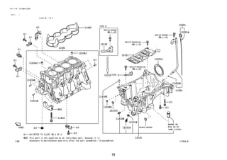 59
FIG.11-05 CYLINDER BLOCK
(2111- )
ILLUST NO. 1 OF 2
11F854-B
REFER TO
FIG
(PNC 15104)
12101B
11401
11416
11434A
11434J
11434J
11434Y
11432M
11401L
15301
11444A
12101C
11445
12122
12101
12121
11452
11452B
11411A
90119-T0260(6)
90119-T0260
90119-T0342(2)
90301-T0059
N02
N02
12101A 15-01
15301A
90119-T0342
12122
 