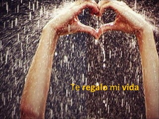 Te  regalo  mi  vida 