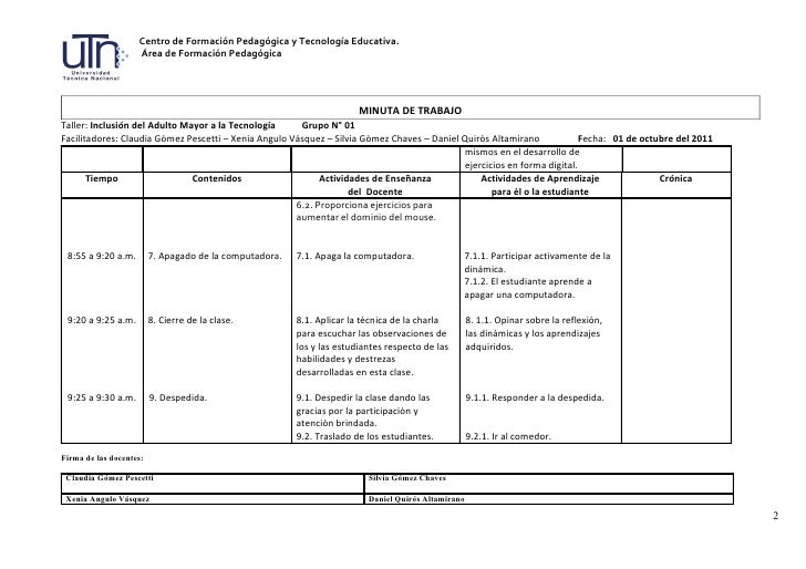 formato minuta de reunion excel