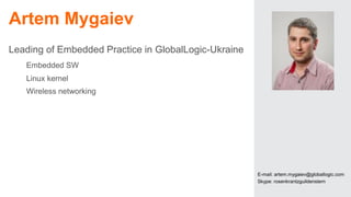 XPDS13: Xen in OSS based In–Vehicle Infotainment Systems - Artem Mygaiev, GlobalLogic