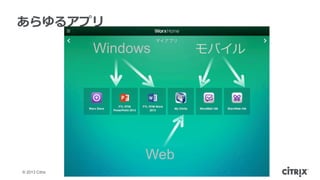 ? 2013 Citrix
륢ץ
Windows
Web
Х
 