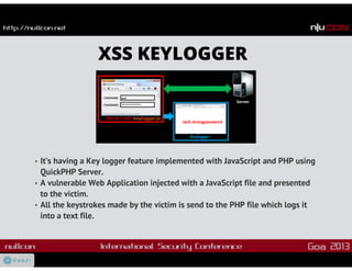 OWASP Xenotix XSS Exploit Framework v3 : Nullcon Goa 2013