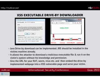 OWASP Xenotix XSS Exploit Framework v3 : Nullcon Goa 2013