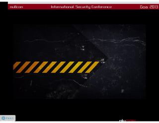 OWASP Xenotix XSS Exploit Framework v3 : Nullcon Goa 2013