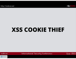 OWASP Xenotix XSS Exploit Framework v3 : Nullcon Goa 2013