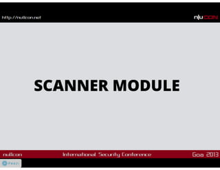 OWASP Xenotix XSS Exploit Framework v3 : Nullcon Goa 2013