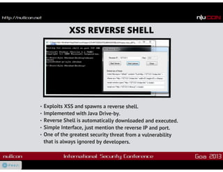 OWASP Xenotix XSS Exploit Framework v3 : Nullcon Goa 2013