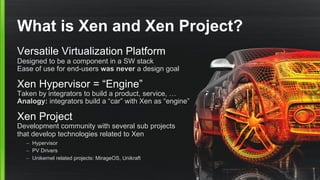 Xen Project 15 Years down the Line