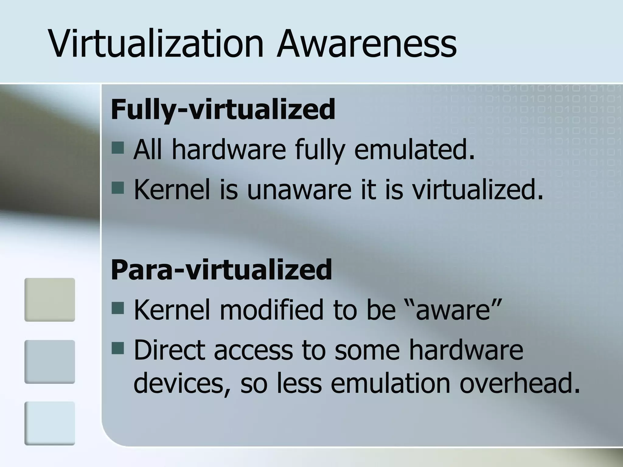 Xen Virtualization 2008