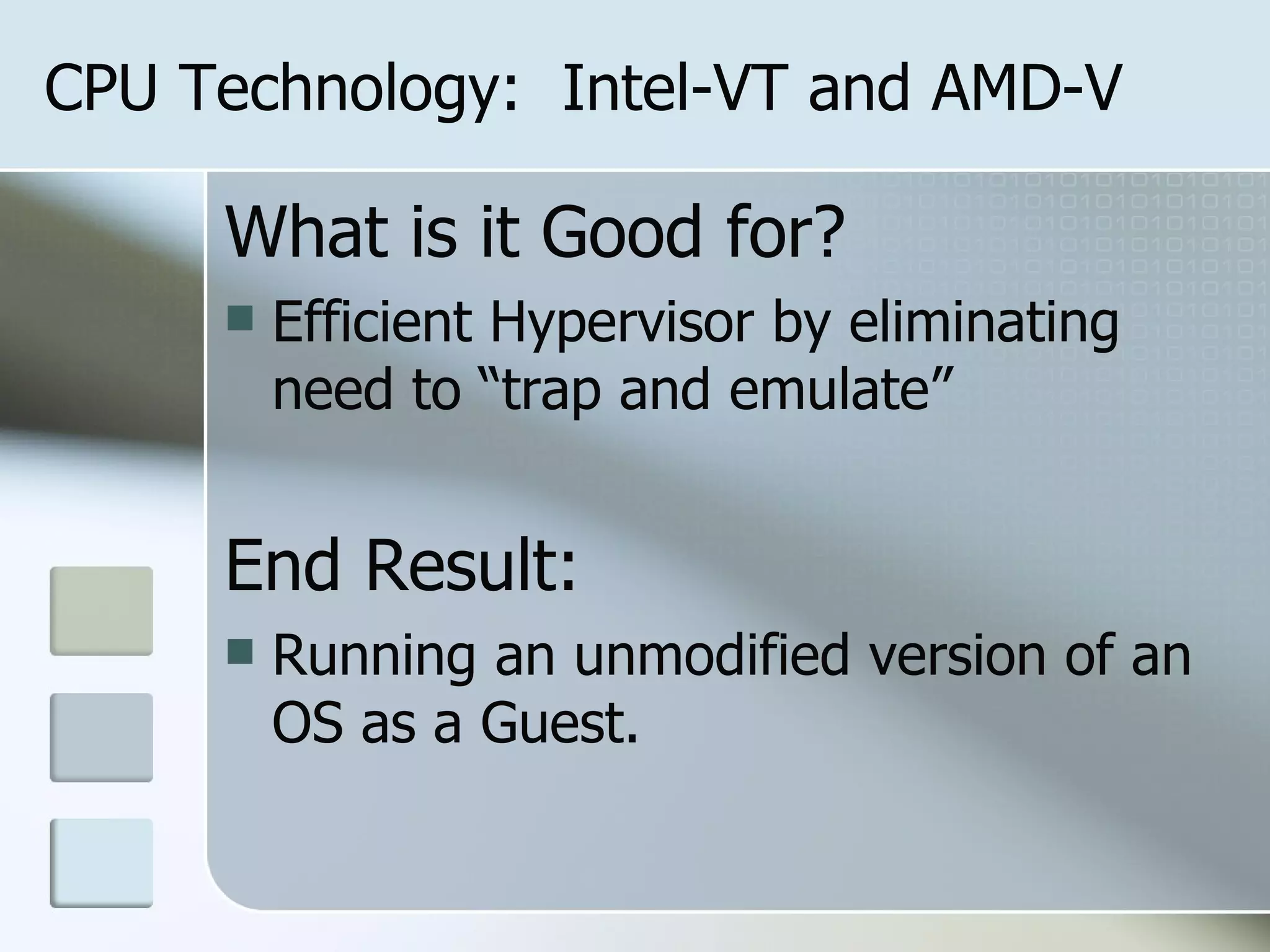Xen Virtualization 2008