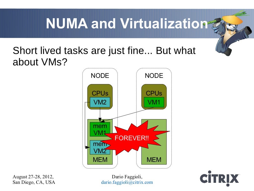 NUMA and Virtualization, the case of Xen