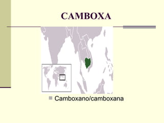 CAMBOXA Camboxano/camboxana 