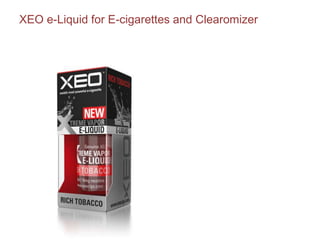 XEO e-Liquid for Refillable E-cigarettes Cartridges 