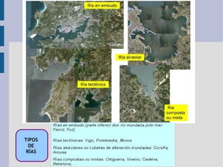TIPOS  DE  RÍAS   