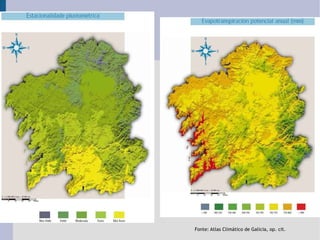 Fonte: Atlas Climático de Galicia, op. cit. 