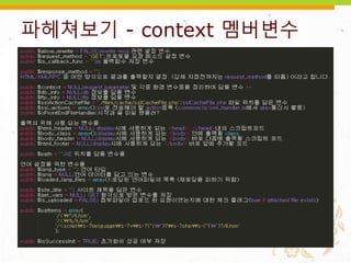 파헤쳐보기 - context 멤버볶수
 