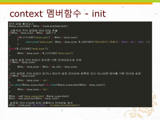 context 멤버함수 - init
 