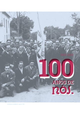 Homenaxe a Castelao en Lugo en 1932.
 